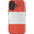 Distressed Austria Flag iPhone 16 Plus Magsafe Impact Case